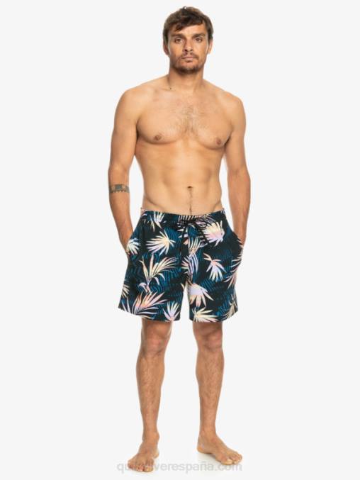 negro mezcla surfsilk 17 voleas D6T4D634 hombres Quiksilver