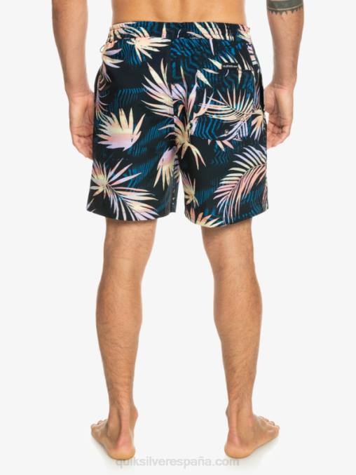 negro mezcla surfsilk 17 voleas D6T4D634 hombres Quiksilver
