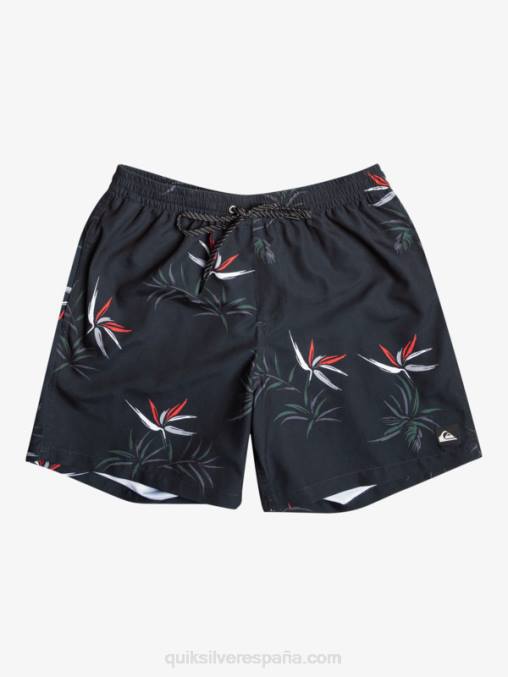 negro mezcla todos los días 17 voleas D6T4D675 hombres Quiksilver