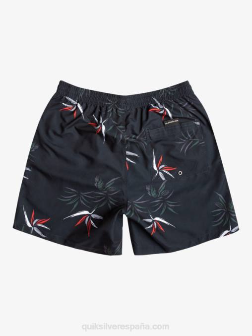 negro mezcla todos los días 17 voleas D6T4D675 hombres Quiksilver