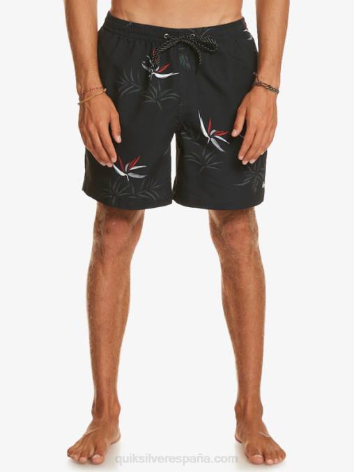 negro mezcla todos los días 17 voleas D6T4D675 hombres Quiksilver