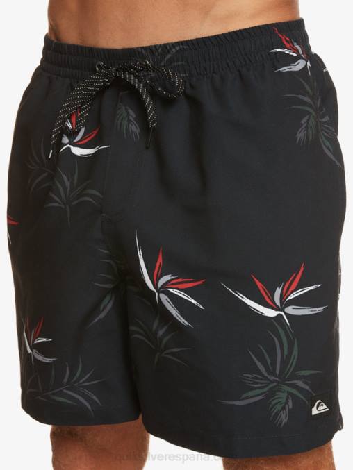 negro mezcla todos los días 17 voleas D6T4D675 hombres Quiksilver