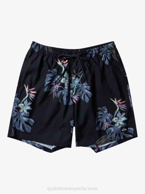negro mezcla todos los días 17 voleas D6T4D681 hombres Quiksilver