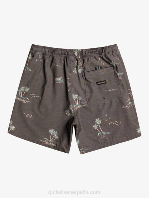 negro mezclar uds 17 voleas D6T4D1779 hombres Quiksilver