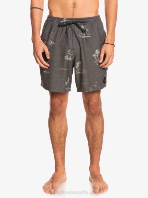 negro mezclar uds 17 voleas D6T4D1779 hombres Quiksilver
