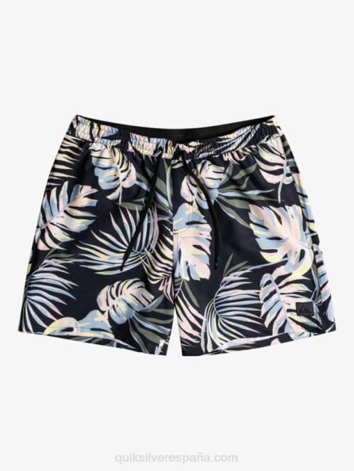 negro ocean mix 17 voleas D6T4D1705 hombres Quiksilver