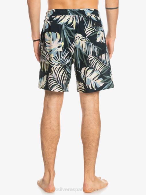 negro ocean mix 17 voleas D6T4D1705 hombres Quiksilver