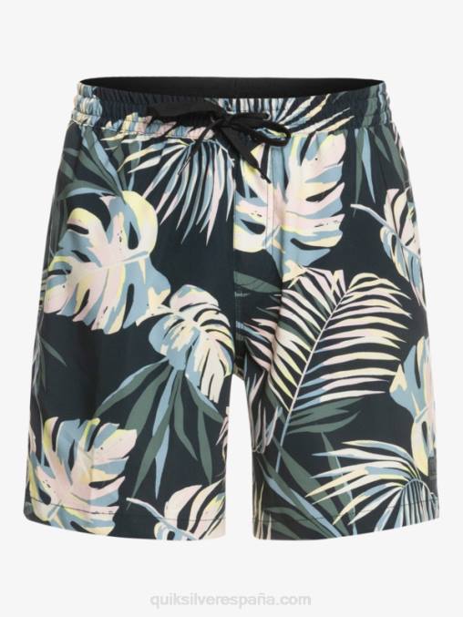 negro ocean mix 17 voleas D6T4D1705 hombres Quiksilver