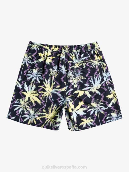 negro ocean mix 17 voleas D6T4D1709 hombres Quiksilver
