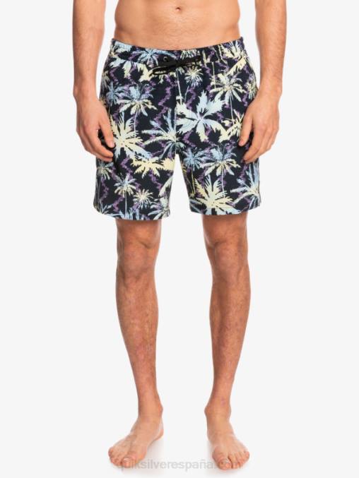 negro ocean mix 17 voleas D6T4D1709 hombres Quiksilver