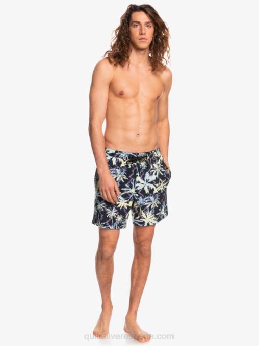 negro ocean mix 17 voleas D6T4D1709 hombres Quiksilver