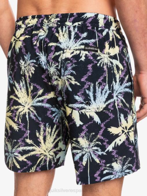 negro ocean mix 17 voleas D6T4D1709 hombres Quiksilver