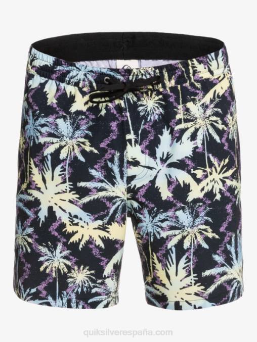 negro ocean mix 17 voleas D6T4D1709 hombres Quiksilver