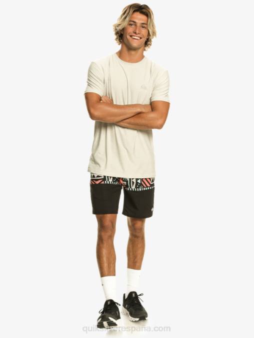 negro pantalones cortos de entrenamiento omnistretch 17 D6T4D829 hombres Quiksilver