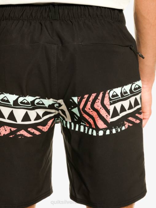 negro pantalones cortos de entrenamiento omnistretch 17 D6T4D829 hombres Quiksilver