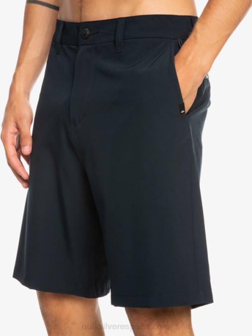 negro pantalones cortos híbridos Ocean Union Amphibian 20 D6T4D138 hombres Quiksilver