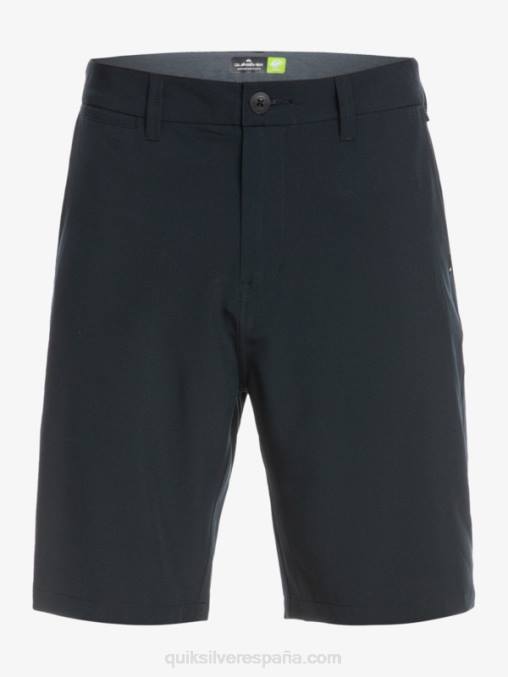 negro pantalones cortos híbridos Ocean Union Amphibian 20 D6T4D138 hombres Quiksilver