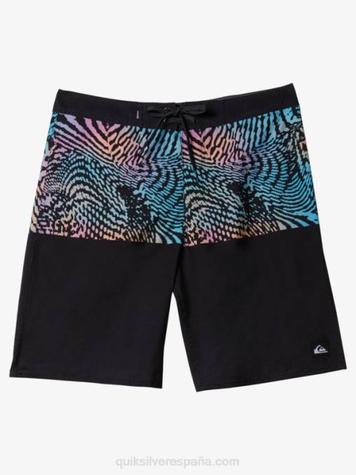 negro shorts de baño diarios de la división 20 D6T4D669 hombres Quiksilver