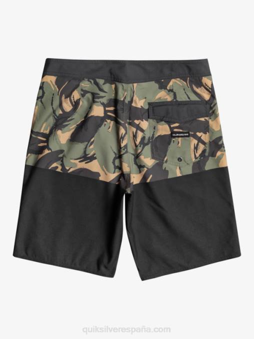 negro shorts de baño diarios de la división 20 D6T4D671 hombres Quiksilver