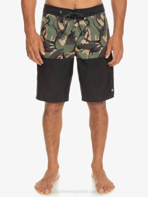 negro shorts de baño diarios de la división 20 D6T4D671 hombres Quiksilver