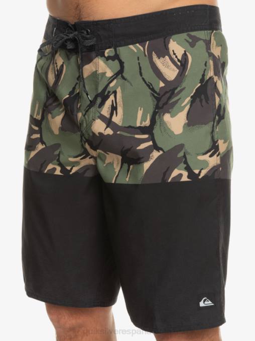 negro shorts de baño diarios de la división 20 D6T4D671 hombres Quiksilver