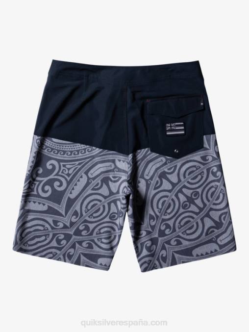 negro shorts de baño surfsilk inked 21 D6T4D560 hombres Quiksilver