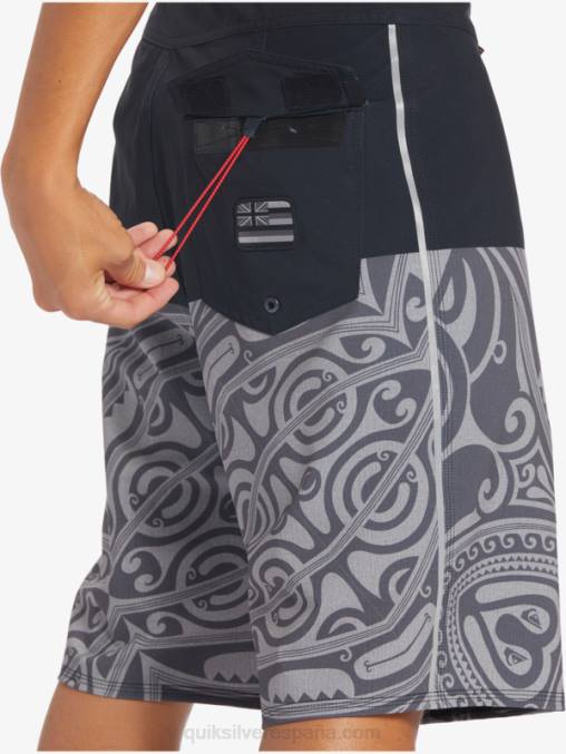 negro shorts de baño surfsilk inked 21 D6T4D560 hombres Quiksilver