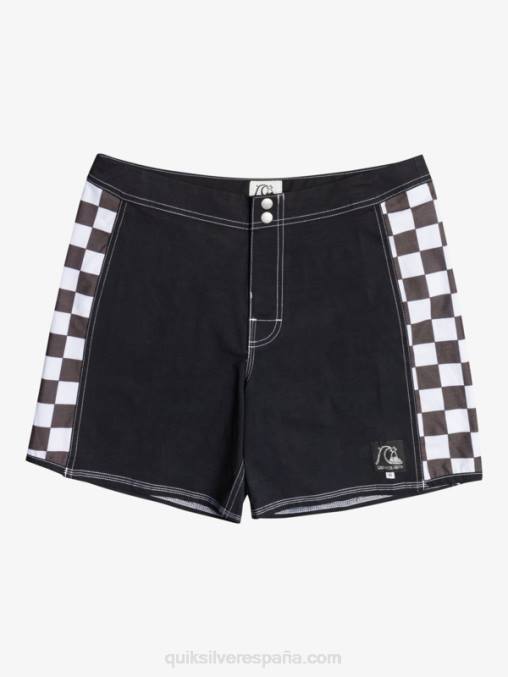 negro shorts de playa arco 16 originales D6T4D1780 hombres Quiksilver