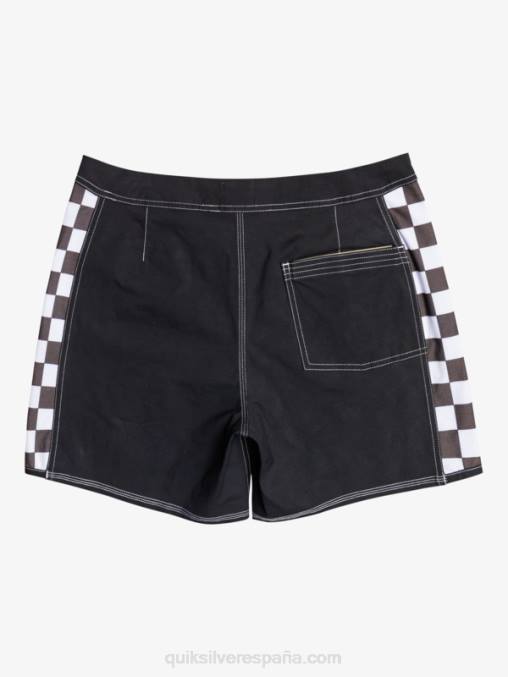 negro shorts de playa arco 16 originales D6T4D1780 hombres Quiksilver