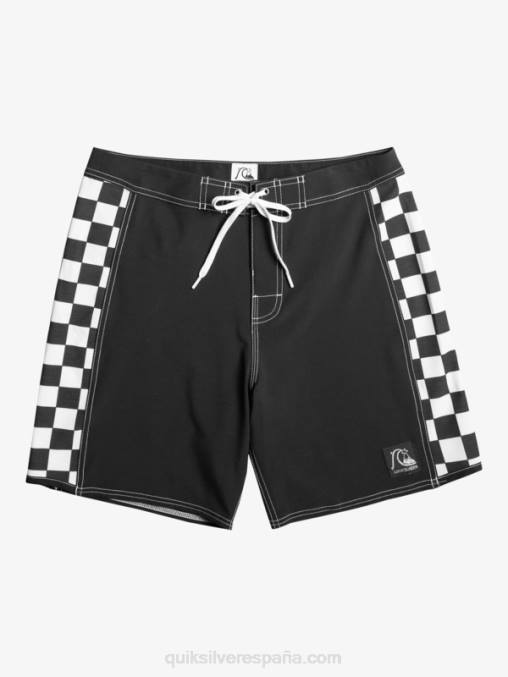 negro shorts de playa arco 18 originales D6T4D171 hombres Quiksilver