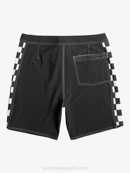 negro shorts de playa arco 18 originales D6T4D171 hombres Quiksilver