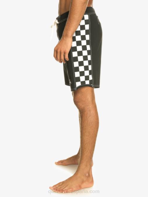 negro shorts de playa arco 18 originales D6T4D171 hombres Quiksilver