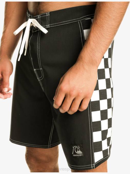 negro shorts de playa arco 18 originales D6T4D171 hombres Quiksilver
