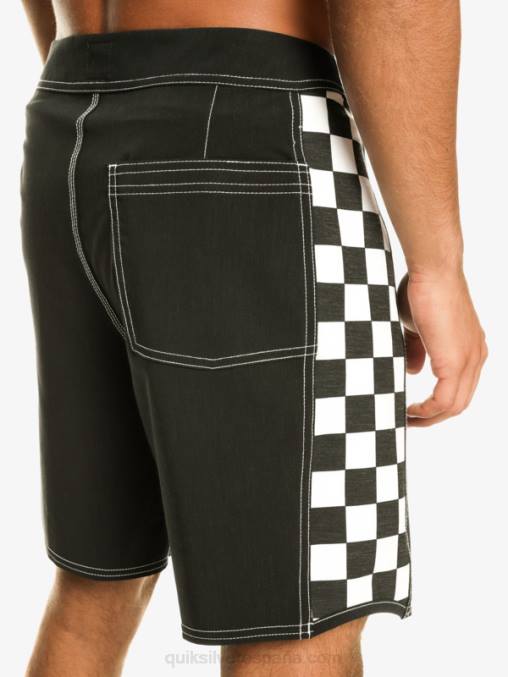 negro shorts de playa arco 18 originales D6T4D171 hombres Quiksilver