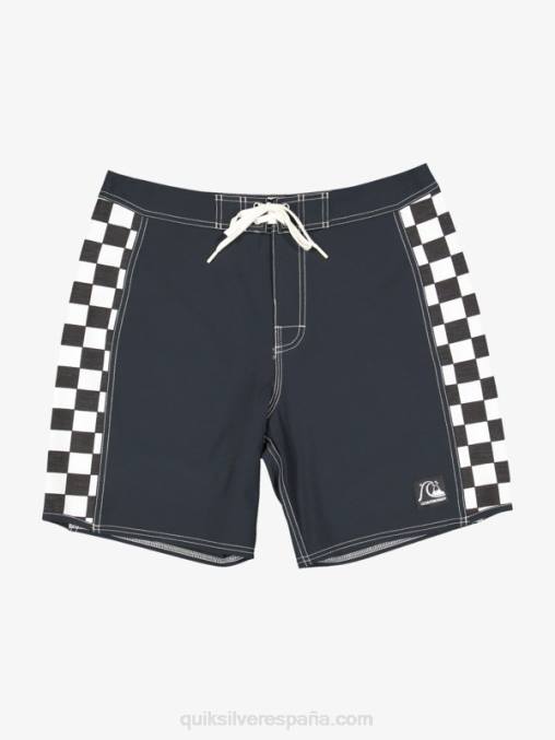 negro shorts de playa arco 18 originales D6T4D1730 hombres Quiksilver