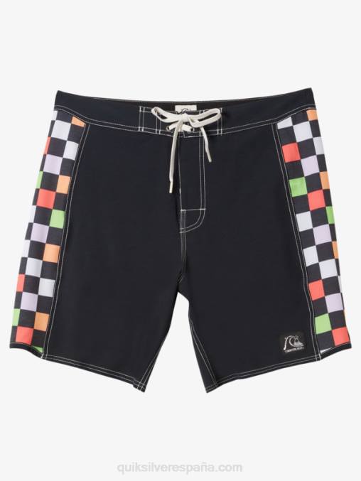 negro shorts de playa arco 18 originales D6T4D174 hombres Quiksilver