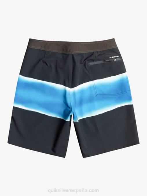 negro shorts de playa surfsilk air brush 19 D6T4D647 hombres Quiksilver