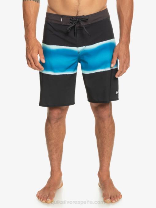 negro shorts de playa surfsilk air brush 19 D6T4D647 hombres Quiksilver