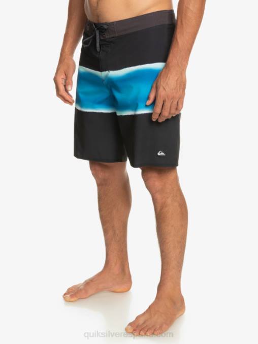 negro shorts de playa surfsilk air brush 19 D6T4D647 hombres Quiksilver
