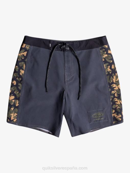 negro shorts de playa surfsilk arch 18 D6T4D1697 hombres Quiksilver