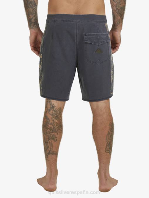 negro shorts de playa surfsilk arch 18 D6T4D1697 hombres Quiksilver