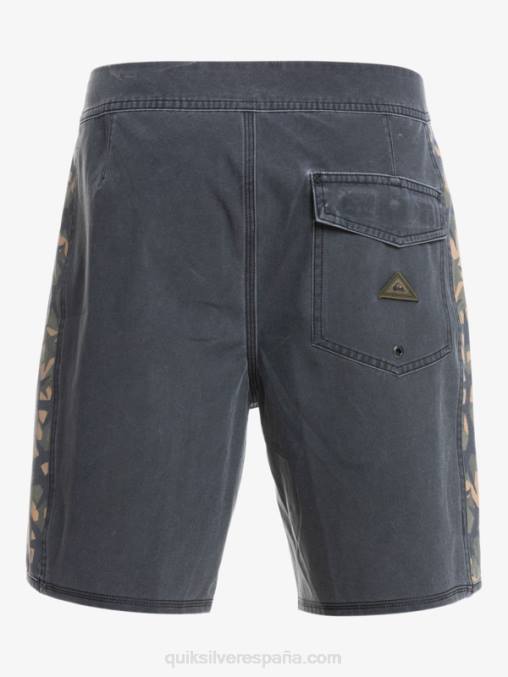 negro shorts de playa surfsilk arch 18 D6T4D1697 hombres Quiksilver