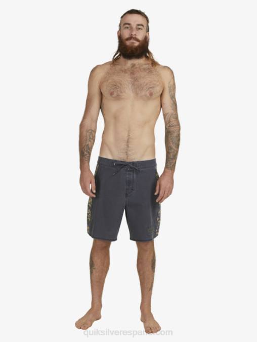 negro shorts de playa surfsilk arch 18 D6T4D1697 hombres Quiksilver