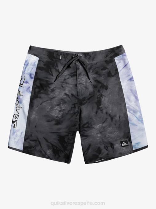 negro shorts de playa surfsilk arch 18 D6T4D313 hombres Quiksilver