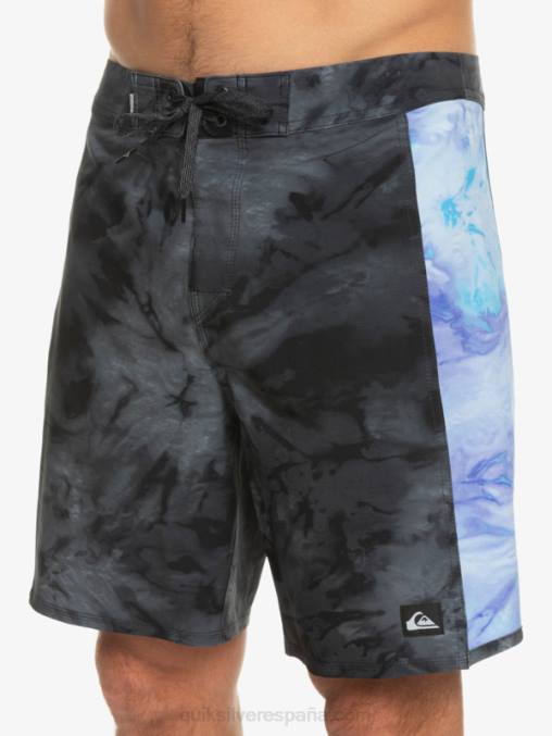 negro shorts de playa surfsilk arch 18 D6T4D313 hombres Quiksilver
