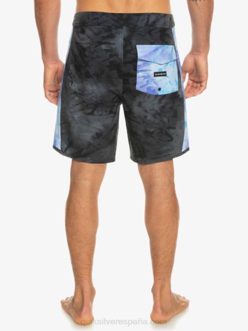 negro shorts de playa surfsilk arch 18 D6T4D313 hombres Quiksilver