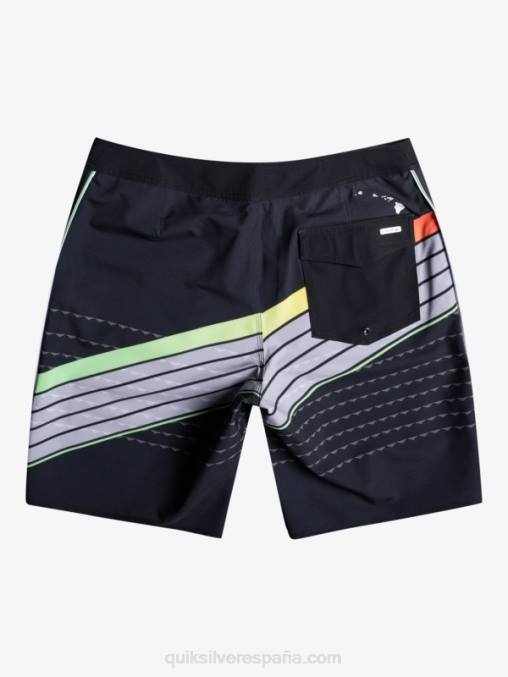 negro shorts de playa surfsilk hawaii core 20 D6T4D1887 hombres Quiksilver