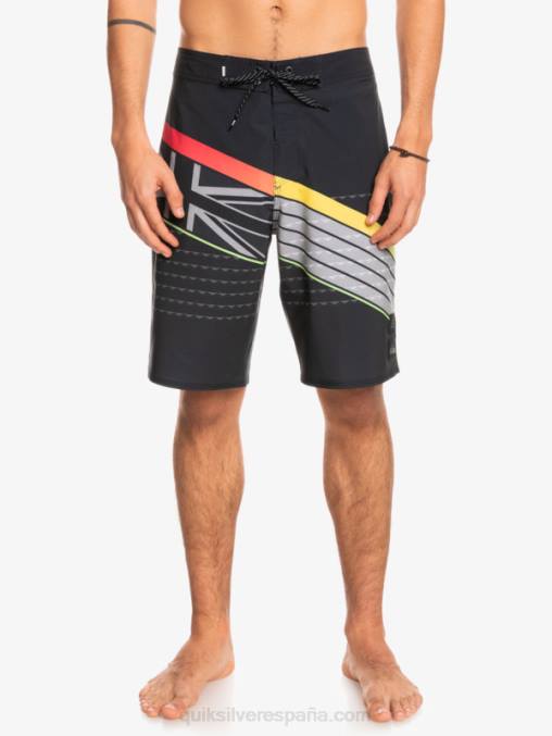 negro shorts de playa surfsilk hawaii core 20 D6T4D1887 hombres Quiksilver