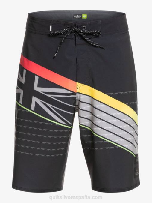 negro shorts de playa surfsilk hawaii core 20 D6T4D1887 hombres Quiksilver