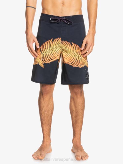 negro shorts de playa surfsilk hawaii scallop 19 D6T4D1881 hombres Quiksilver